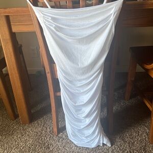 White body-coni Dress